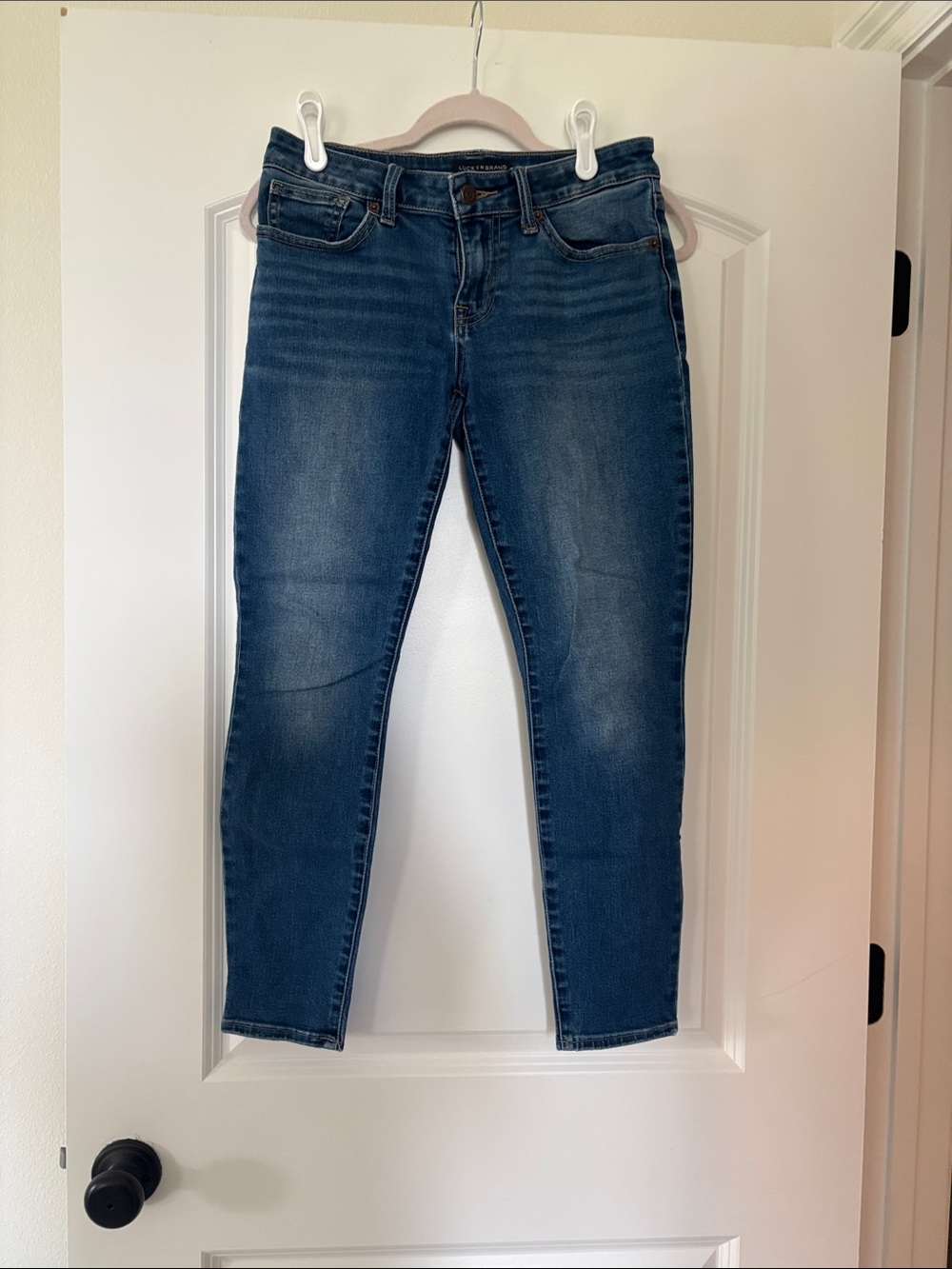 Lucky Brand Women's Dark Blue Skinny Jeans